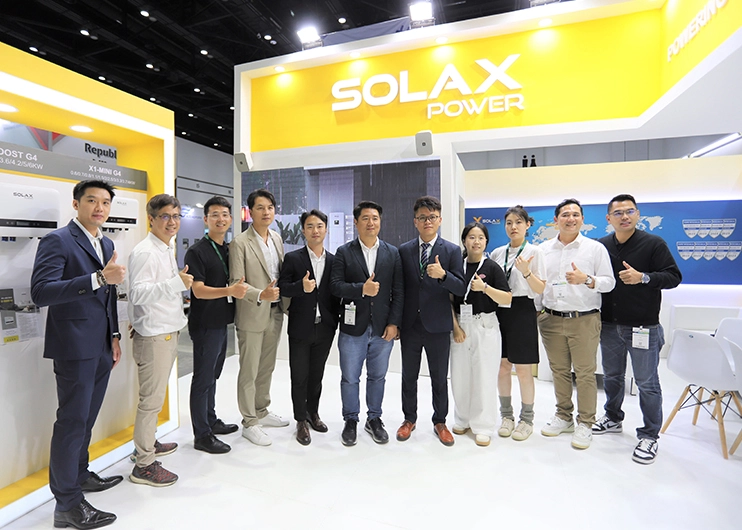 ASEW 2023 – SolaX Showcases High-efficiency Residential & Commercial Solar Solution in Thailand